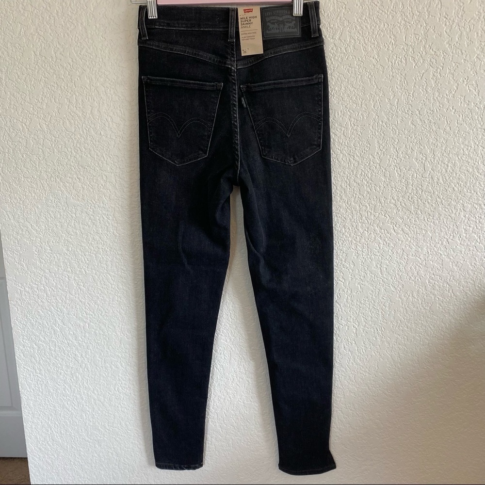 Levi’s Sculpt Mile High Super Skinny Ankle Jeans - Picture 6 of 7